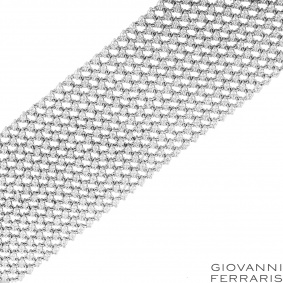 Giovanni Ferraris White Gold Diamond Bracelet 14.56ct